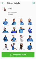 Indian Cricket Stickers capture d'écran 3