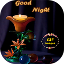 Boa noite Gif Flower Images APK