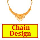 Gold Chain Design Zeichen