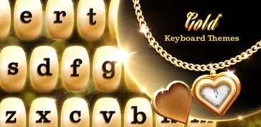 Gold Keyboard Themes