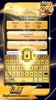 Gold Keyboard Themes اسکرین شاٹ 3