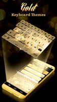 Gold Keyboard Themes poster