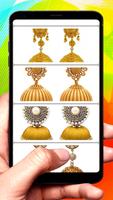 Gold Jhumka Design ( Offline ) Plakat