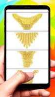 Gold Necklace Design (Offline) Plakat