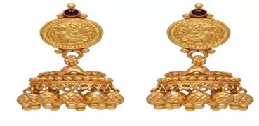 Gold Jhumka Design