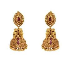Gold Jhumka Design Cartaz