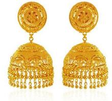 Gold Jhumka Design imagem de tela 1