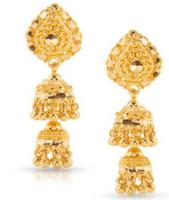 Gold Jhumka Design imagem de tela 2