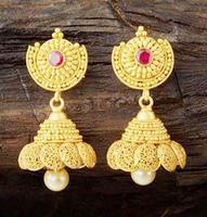 Gold Jhumka Design screenshot 2