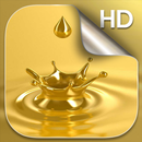 Złoto Animowane Tapety aplikacja