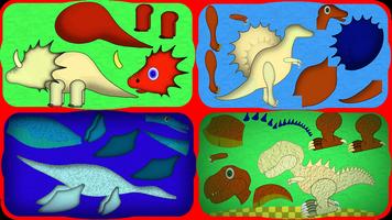 Dino ABC and puzzles capture d'écran 2