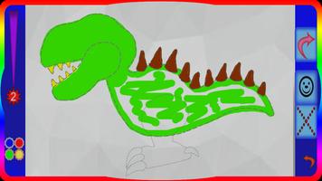Dino Paint پوسٹر