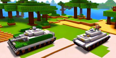 War Tanks Mod for Minecraft Affiche
