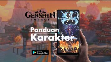 Panduan Genshin Impact | Map | Karakter | Material постер