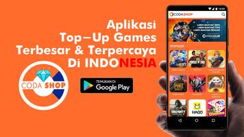 Codashop - Top Up Games & Cara Bayar Coda Shop পোস্টার