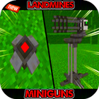 Landmines Miniguns : Mods MCPE icon