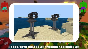 Landmines Miniguns : Mods MCPE screenshot 1