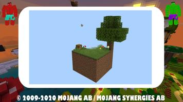 Maps Skyblock : Mods for MCPE poster