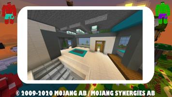 Modern House : Maps for MCPE स्क्रीनशॉट 1