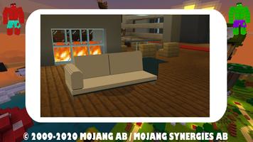 Furniture Decoration Mods mcpe captura de pantalla 3