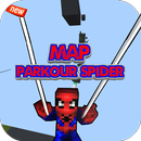Parkour Spider : Maps for MCPE APK