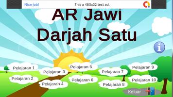 AR Jawi (Darjah satu) poster