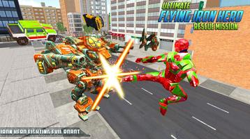 Ultimate KungFu Superhero Iron Fighting Free Game ภาพหน้าจอ 3