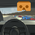 VR Car Driving Simulator Game ไอคอน