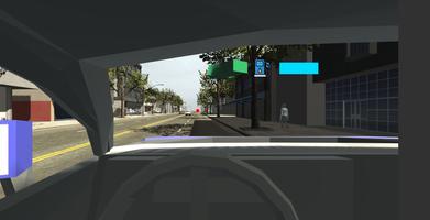 VR Car Driving Simulator Game Plakat