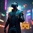 VR Cyberpunk City ícone
