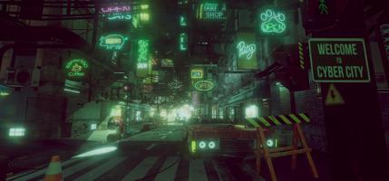 VR Cyberpunk City 스크린샷 2