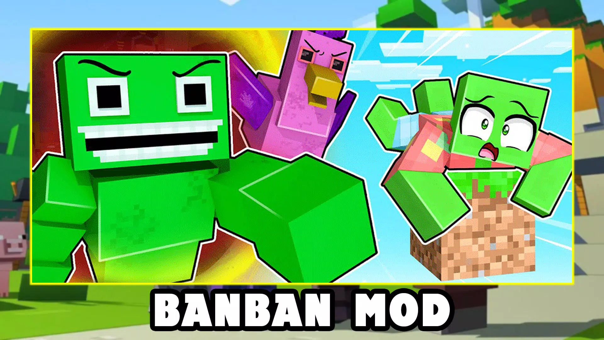 App MCPE Mod Garten of Banban IV Android app 2023 