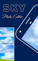 Sky photo editor cloud frames poster