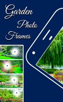 Garden photo editor:  frames الملصق