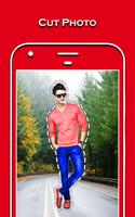 Green hill photo frame editor screenshot 2