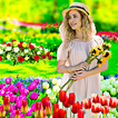 Flower photo editor and frames