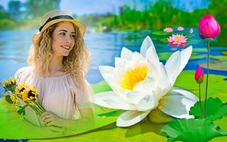 Flower photo editor and frames screenshot 1