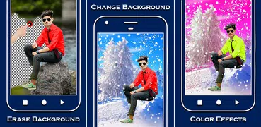 Snowfall photo editor: frames