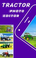 Tractor photo editor: frames poster