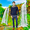 ”Waterfall photo editor frames