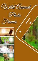 Wild animal photo editor frame Affiche