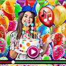 Birthday video maker with song APK