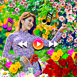 Rose flower video maker songs