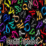 Alfabeto de graffiti icono