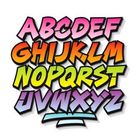 Graffiti Font Ideas آئیکن