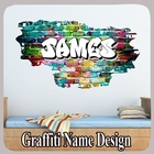 ikon Desain Nama Graffiti