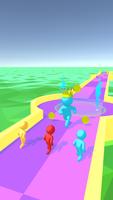 Color trail king rush الملصق