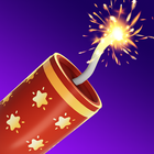 Diwali Fireworks Rush 3D- Game icône