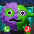 Green monster in video call APK