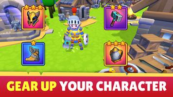 Craft and battle: idle knight syot layar 3